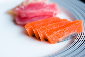 Japanese raw fish