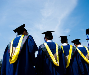 group of graduates