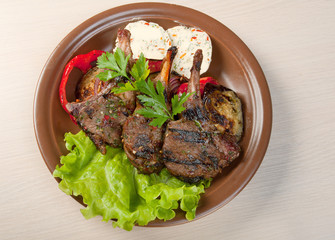 rack of lamb