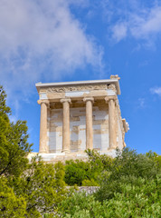 Fototapeta na wymiar Świątynia Ateny Nike, Akropol, Ateny, Grecja