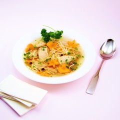 Hühnersuppe bei Erkältung