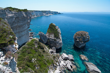 Kreidefelsen Bonifacio Korsika