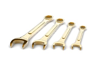 Set of golden spanners. Concept - new technology.