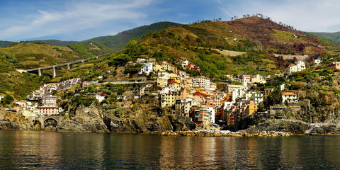Fototapeta na wymiar Toskania we Włoszech, piękne krajobrazy i piękne lokalizacje