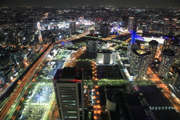 Fototapeta premium 街の夜景