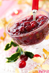 Cranberry sauce
