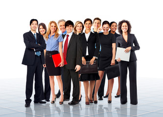 Fototapeta premium Business people.