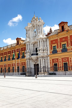 Palacio de San Telmo, Sevilla, Spanien