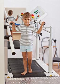 Boy on a Treadmill