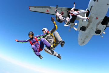 Skydiving photo