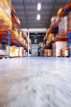 Move motion in warehouse