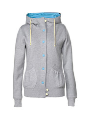 Girl Hoody AquaGray