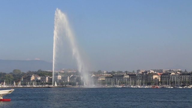 Jet D'eau , Font&auml;ne in Geneve,Switzerland