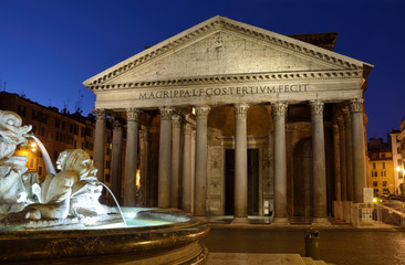 Naklejka premium Pantheon, Roma