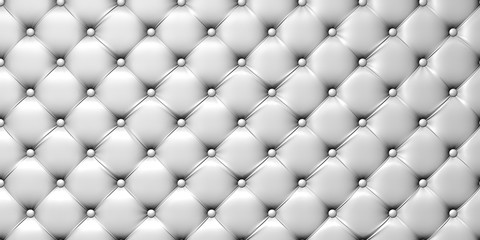 Fototapety  illustration of white  leather upholstery