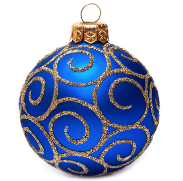 Classic Christmas ball Happy New Year bauble holiday decoration