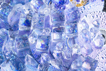 Background with ice