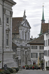 Fototapeta na wymiar Solothurn, Altstadt