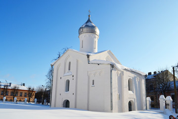Old church in Veliky Novgorod.