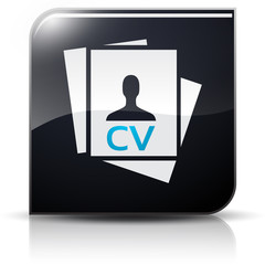 Symbole glossy vectoriel CV