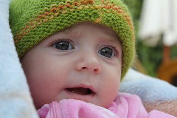 Rostro de un bebé