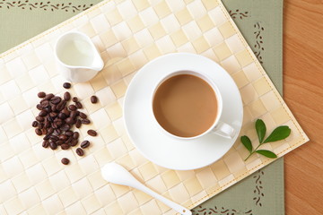 Leisure coffee time
