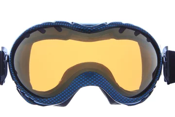 Fotobehang fashion blue ski goggles © ryanking999