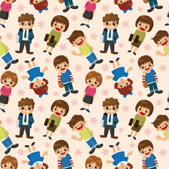 seamless student pattern