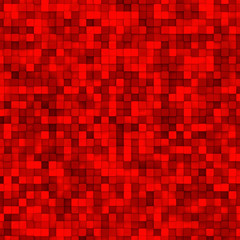 Red mosaic