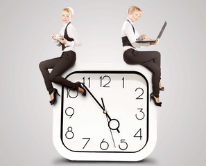 Office worker during working hours