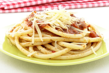 bucatini all'amatriciana