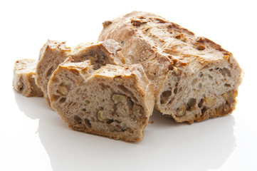 Pain tranché au noix