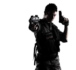 young soldier