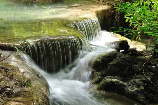 Eravan Waterfall, Kanchanabury, Thailand