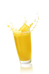 Fototapeta na wymiar sok pomarańczowy