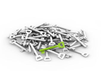 stapel_schluessel_weiss_gr&uuml;n_01