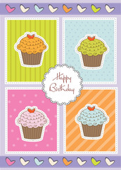 Happy Birthday cupcakes
