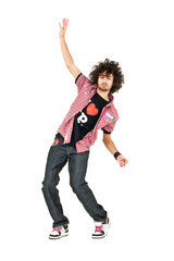 professioneller Tänzer mit Afro-Look