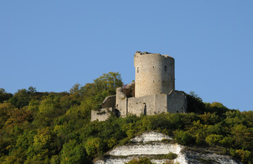 Fototapeta na wymiar France, château de La Roche Guyon