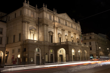 Fototapeta na wymiar Milan - Teatr La Scala