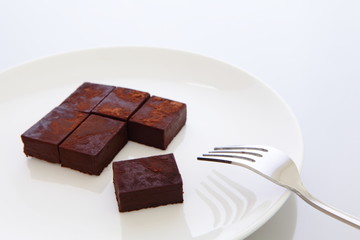 delicious handmade sweet chocolate