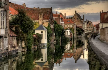 Fotobehang Reizen in Brugge © Pavel Bernshtam