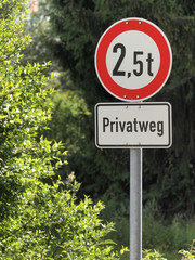 Privatweg