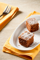 Castagnaccio, Traditional Italian Cake Made from Chestnuts