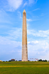 Fototapeta na wymiar Washington Monument in Washington DC