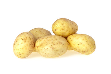 Potatoes isolated