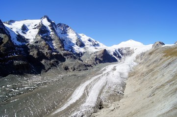 Naklejka premium Gebiet um den Großglockner
