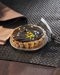 Tartelette choco-pistache