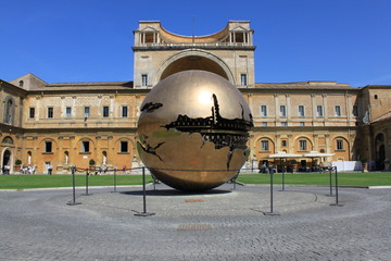 Jardin de la chapelle Sixtine - Rome - Italie