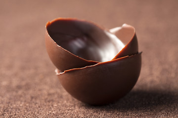 Coques en chocolat